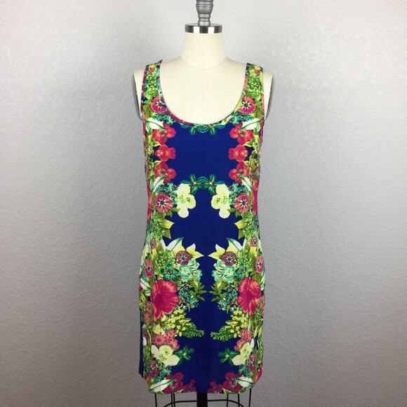 •Xhiliration• Floral Shirt Dress - Picture 1 of 5